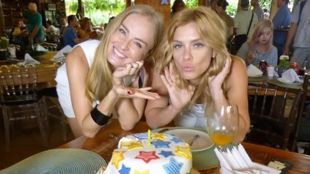 Carolina Dieckmann, Manu Buffara e Sidney Magal