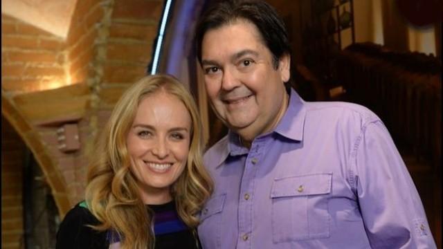 Bianca Rinaldi e Faustão