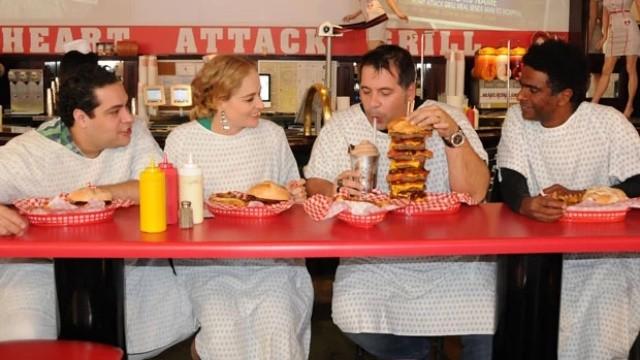 Hélio de La Peña, Tiago Abravanel e Leandro Hassum