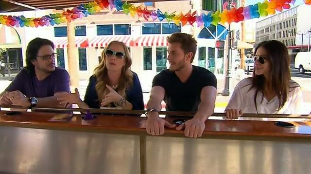 Cléo Pires, Lúcio Mauro Filho e Klebber Toledo