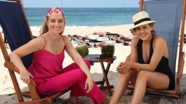 Sônia Bridi, Juliano Cazarré e Bárbara Paz