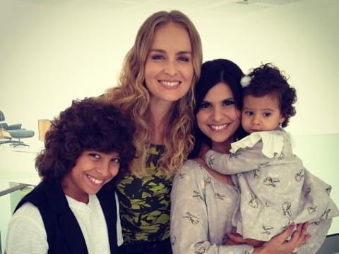 Emerson Fittipaldi, Nigella e Aline Barros