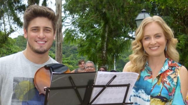 José Loreto, Rafael Cardoso, Daniel Rocha e Juliana Alves