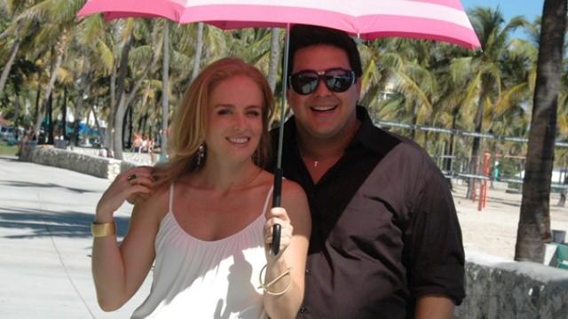 Claudia Abreu, Tony Kanaan e André Marques