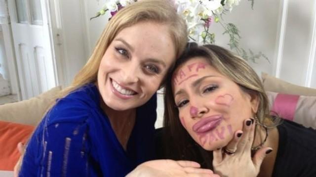 Ney Latorraca, Adriana Birolli e Cláudia Leitte