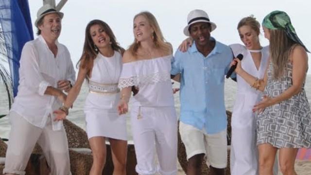 Cláudia Leitte, Carolina Dieckmann, Nívea Stelmann, Nelson Freitas e Luis Miranda