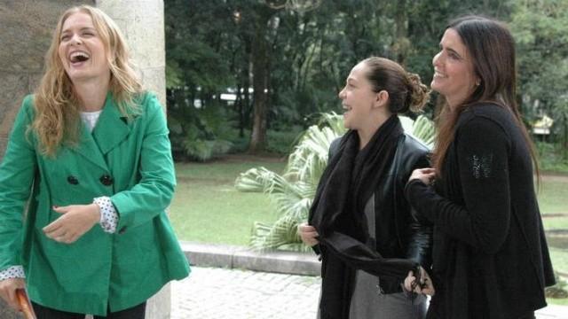 Isabela Garcia, Malu Mader, Lucy Ramos e Luís Carlos Miele