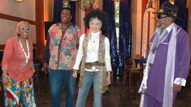 Mauro Naves, Patrícia Naves, Sandra de Sá, Tony Tornado e Gerson King Combo