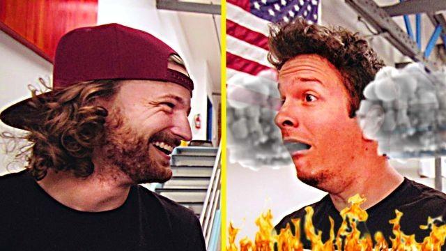 Spicy Pepper Juice in His Eye