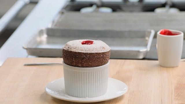 Raspberry Soufflé