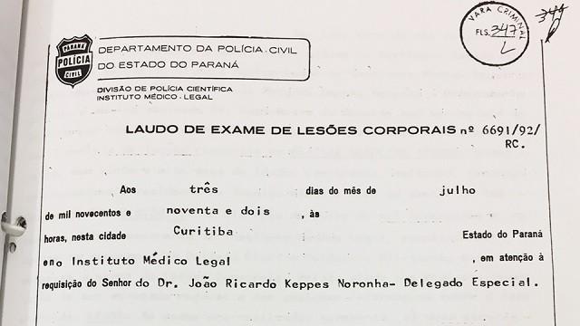 Os Exames de Lesões Corporais