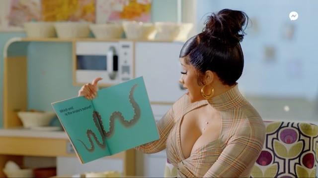 Cardi Tries Nursery School