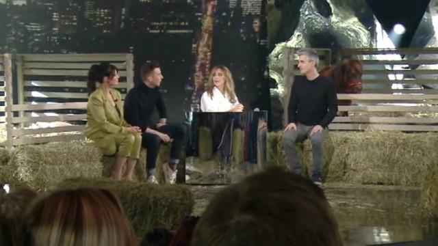 Pier-Luc Funk, Marie-Ève Janvier, Olivier Niquet, Alex Perron et Yannick Bergeron