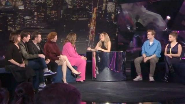 Patrick Groulx, Guillaume Pineault, Catherine Proulx-Lemay, Arnaud Soly, Catherine Beauchamp et Sigourney Weaver.