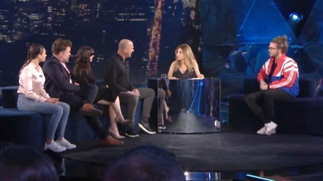 Sophie Cadieux, Mathieu Dufour, Mario Cyr, André Ducharme et Cassandre Thomas