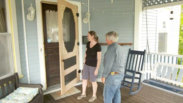 Custom Screen Door; Paint Trim