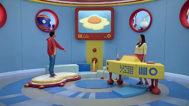 Monte a Sua História: O Avião e o Dinossauro Trompetista