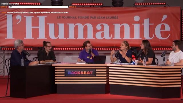 BACKSEAT X La Fête de l’Humanité - Avec Bolchegeek et Jean-Luc Mélenchon