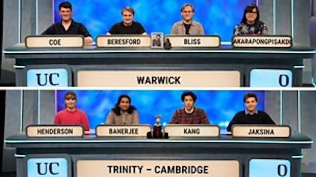 Warwick v Trinity College, Cambridge