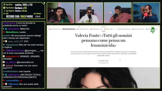 “Tutti GLI UOMINI pensano come pensa un FEMMINICID*”. | Cerbero Podcast #2044