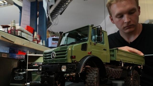 Wie man einen Miniatur Unimog baut