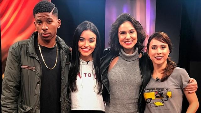 Aline Fanju, Daphne Bozaski, Talita Younan e Lucas Penteado