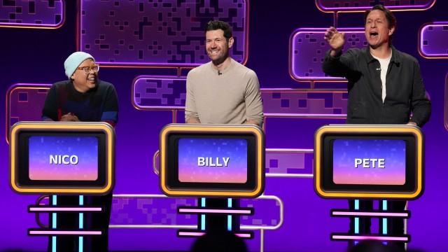 Billy Eichner, Nico Santos, Pete Holmes