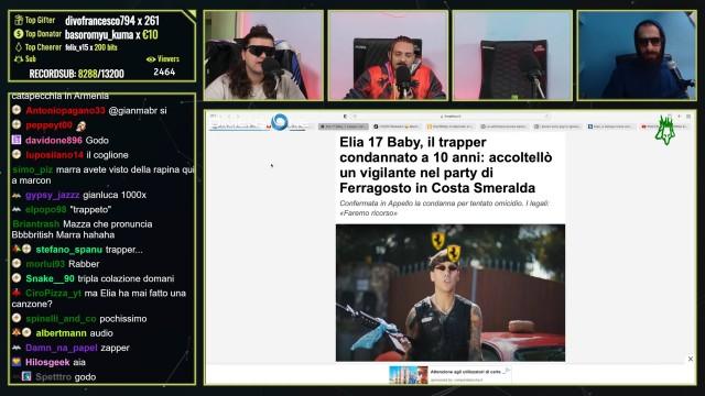 ELIA17Baby CONDANNATO a 10 ANNI di CARCERE. | Cerbero Podcast #2160