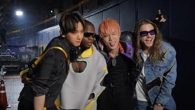 Worlds 2023 Finals Opening Ceremony Behind