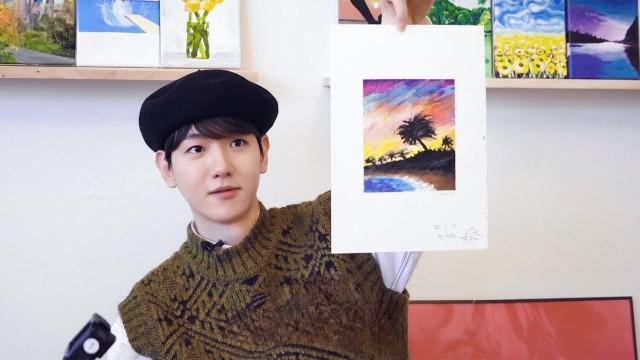 이겨내기｜오일 파스텔 그림 그리기