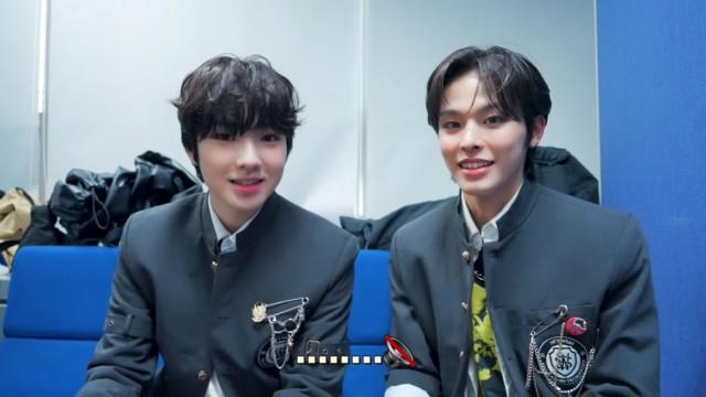 Wearing Gakuran and performing the candy magic show that was contained in it | Behind the scenes of the ‘WISH’ music show waiting room #04