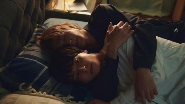 A Secret Date at Home!? The Two of Us in a Double Bed...