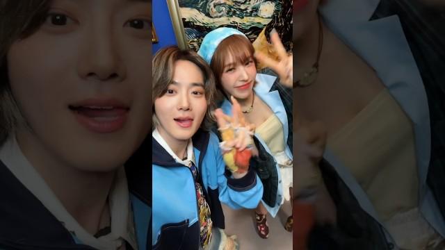 I Wish You Cheese~ | #Shorts #SUHO #WENDY #CheeseChallenge