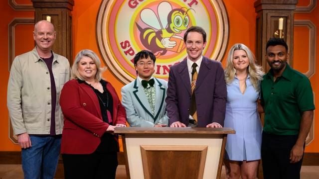 Urzila Carlson, Nazeem Hussain, Danielle Walker and Tom Gleeson