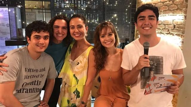 Gabriel Contente, Joana Borges e Tom Karabachian