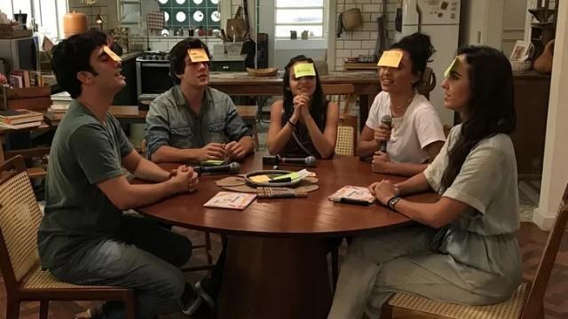 Daniel Rangel, Giovana Cordeiro e Pally Siqueira