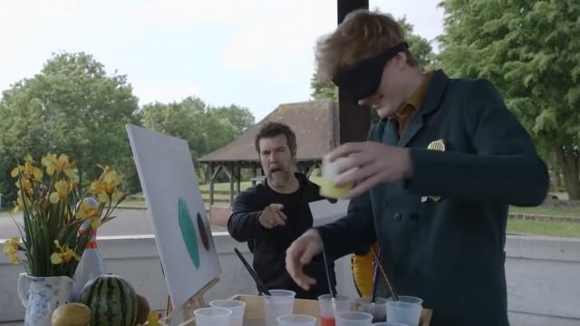 Series 7 - Exclusive Outtake - S7 Ep2 Extended Blindfolded Painting Task