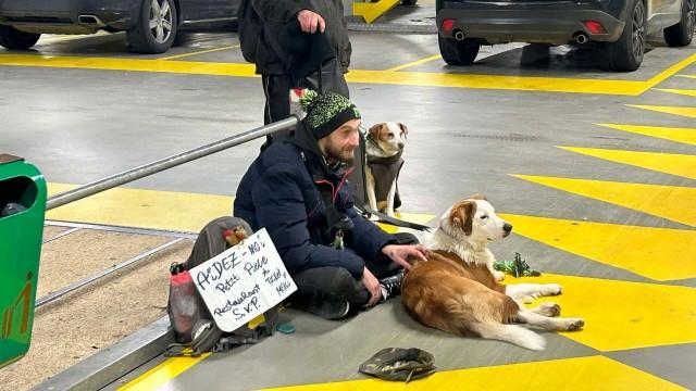 Arm im reichsten Land Europas