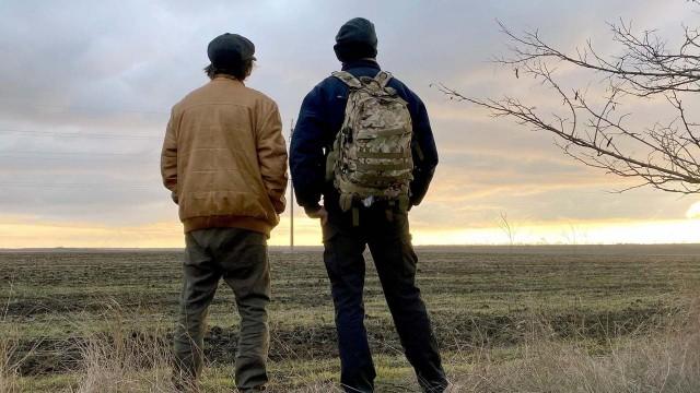 Ukrainer auf der Flucht vor dem Militärdienst