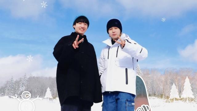 Jimin x Jung Kook  behind #SAPPORO