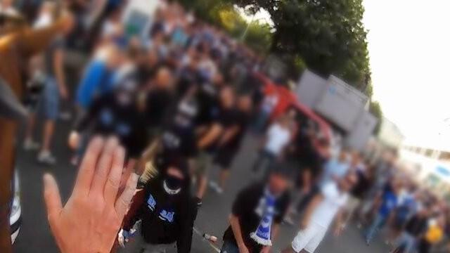 Supporter fights derail