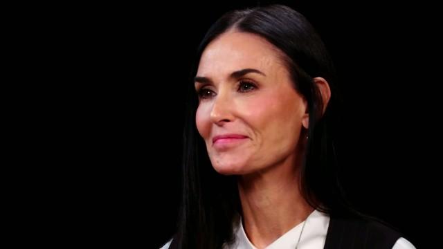Demi Moore Celebrates Her Birthday While Eating Spicy Wings