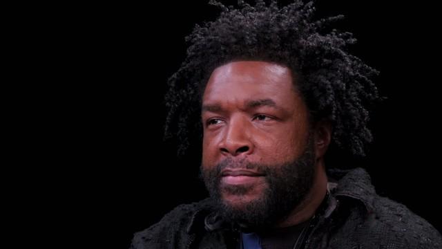 Questlove Refuses Defeat While Eating Spicy Wings