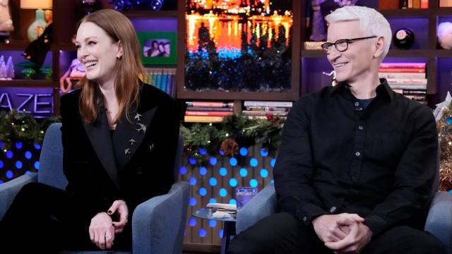 Julianne Moore & Anderson Cooper