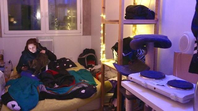 Wenn nur ein Container zum Wohnen bleibt