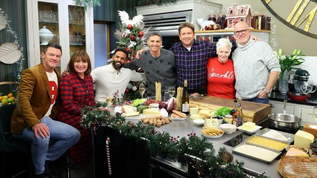 Lorraine Kelly, Marti Pellow, Craig David, Luke Evans, Lise Goodwin-Allen, Richard Bertinet