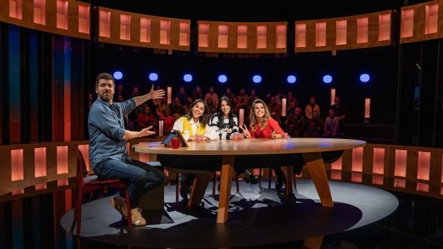 Kawtar Ehlalouch, Laura Govaerts en Anushka Melkonian