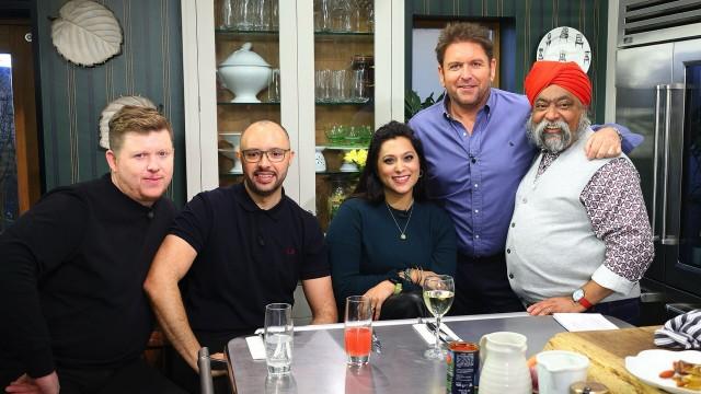 Noel Fitzpatrick, Ryan and Liam Simpson-Trotman, Sabrina Gidda, Tony Singh