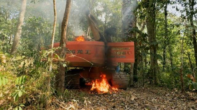 Máquinas de Desmatamento