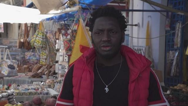 Malick, geflüchteter Eismacher in Italien - Europäer aus anderen Ländern